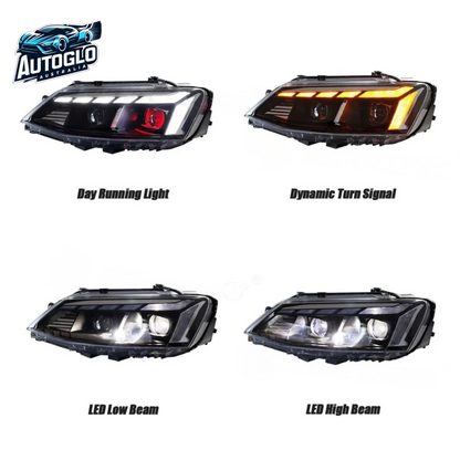 Autoglo Australia 2012-2018 LED Headlights For VW Jetta MK6