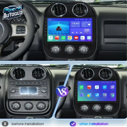 Autoglo Australia 10.1" Android Carplay Stereo for JEEP COMPASS PATRIOT 2010-16 (2GB+32GB)