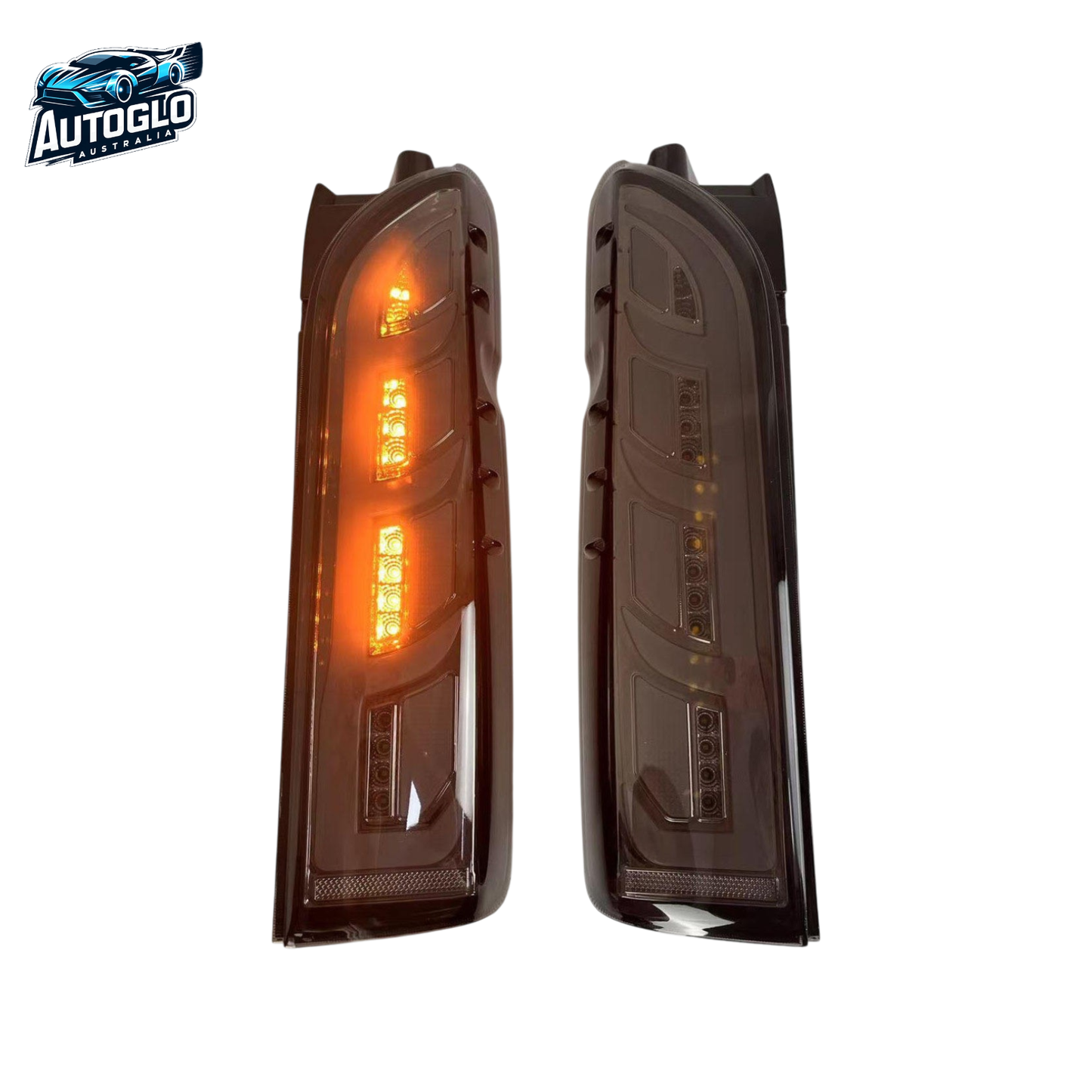 Autoglo Australia Toyota Hiace 2005–2018 LED Tail Lights for Hiace 200 Series