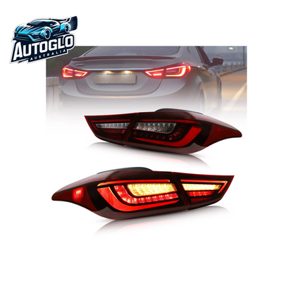 VLAND LED Taillights For Hyundai Elantra Sedan 2012-2016 & Elantra Coupe 2013-2014