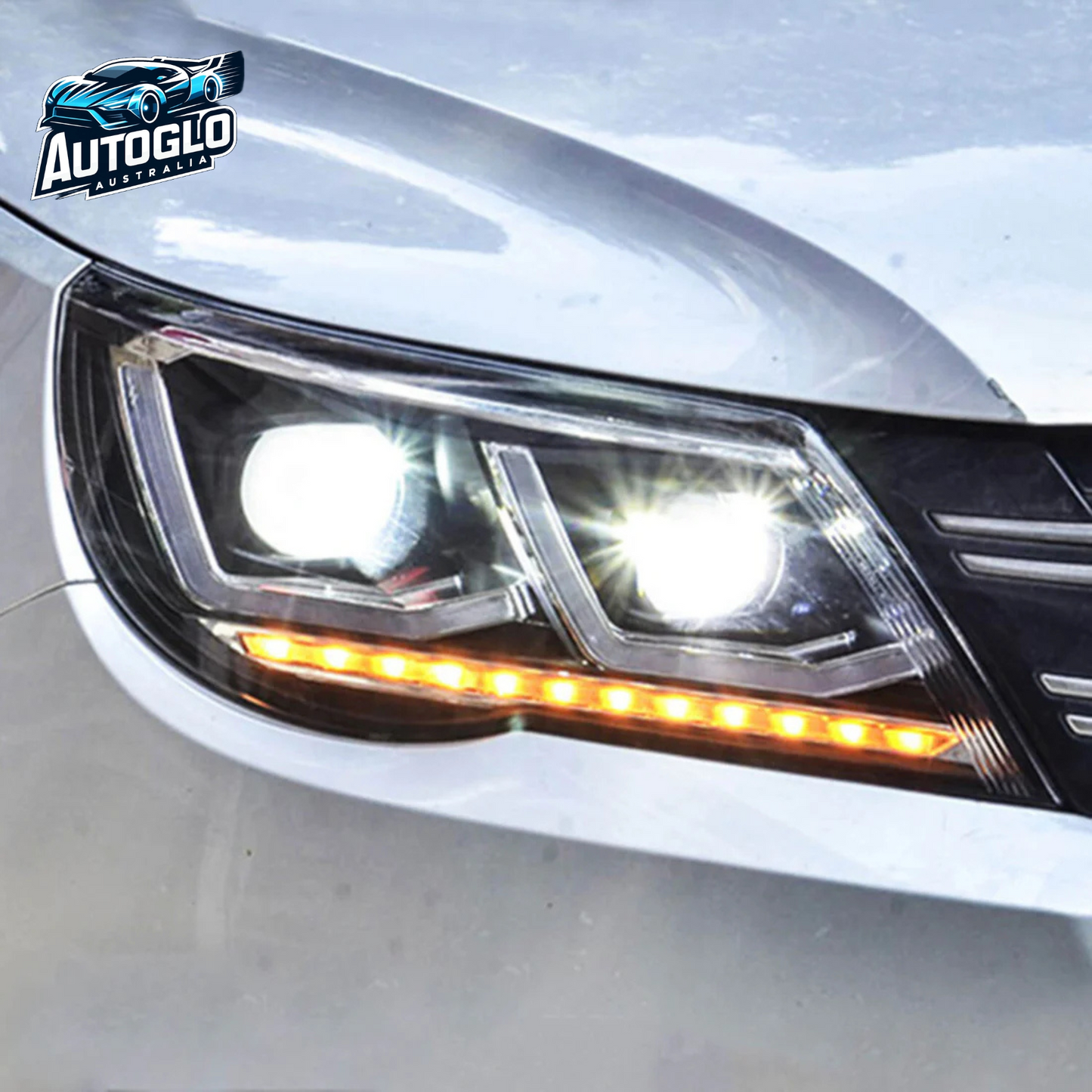 Autoglo Australia LED Headlights For VW Tiguan 09-11