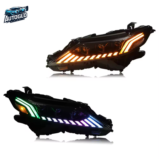 Autoglo Australia RGB Headlights for Toyota Camry 2018–2022