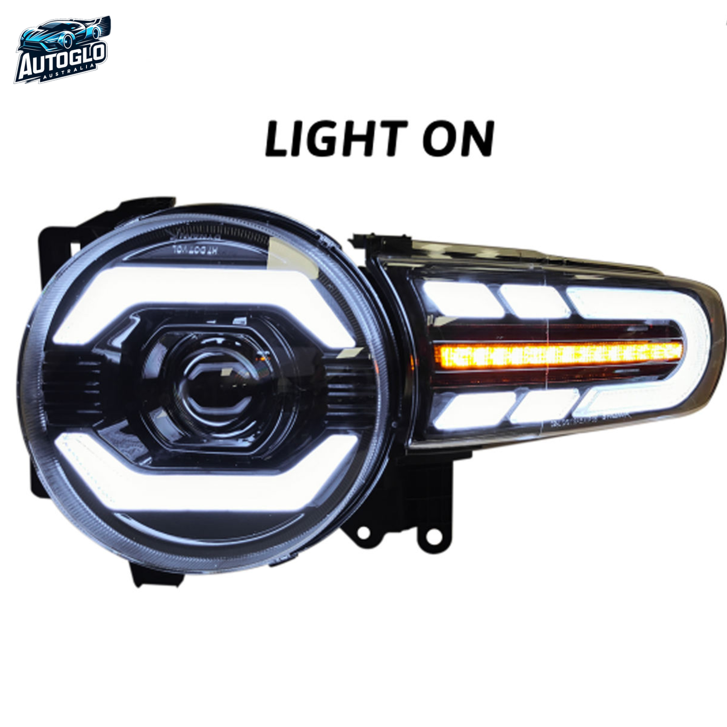 Autoglo Australia Headlamp for Toyota FJ Cruiser 2007–2020