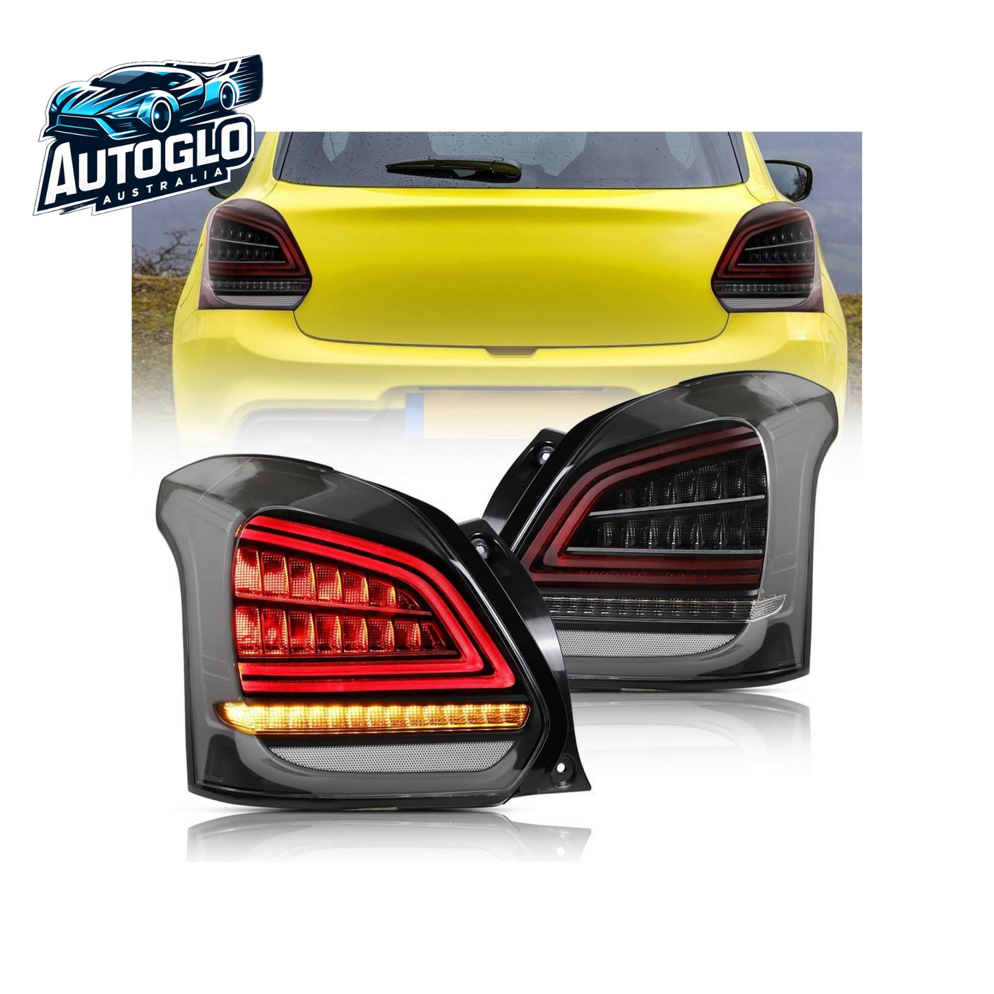 VLAND Full LED Taillights For Suzuki Swift Sport 2017-2019