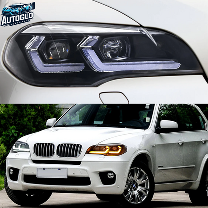 Autoglo Australia 2007-2013 LED Headlights For BMW X5 E70