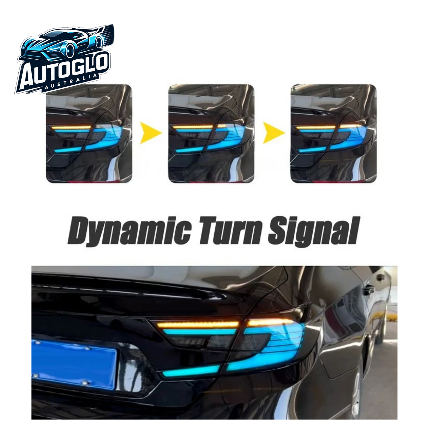 Autoglo Australia RGB LED Taillights For Honda Accord 2018-2023