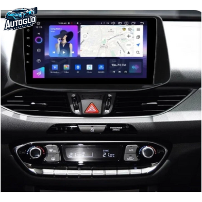 Autoglo Australia 9" (2G+32G) GPS BT WiFi CARPLAY ANDROID Stereo For HYUNDAI i30 (2017-21)