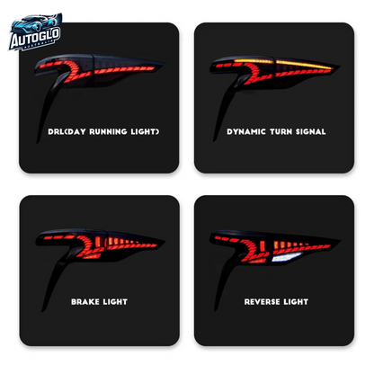 Autoglo Australia LED Tail Lights for Toyota Sienna 2021–2022
