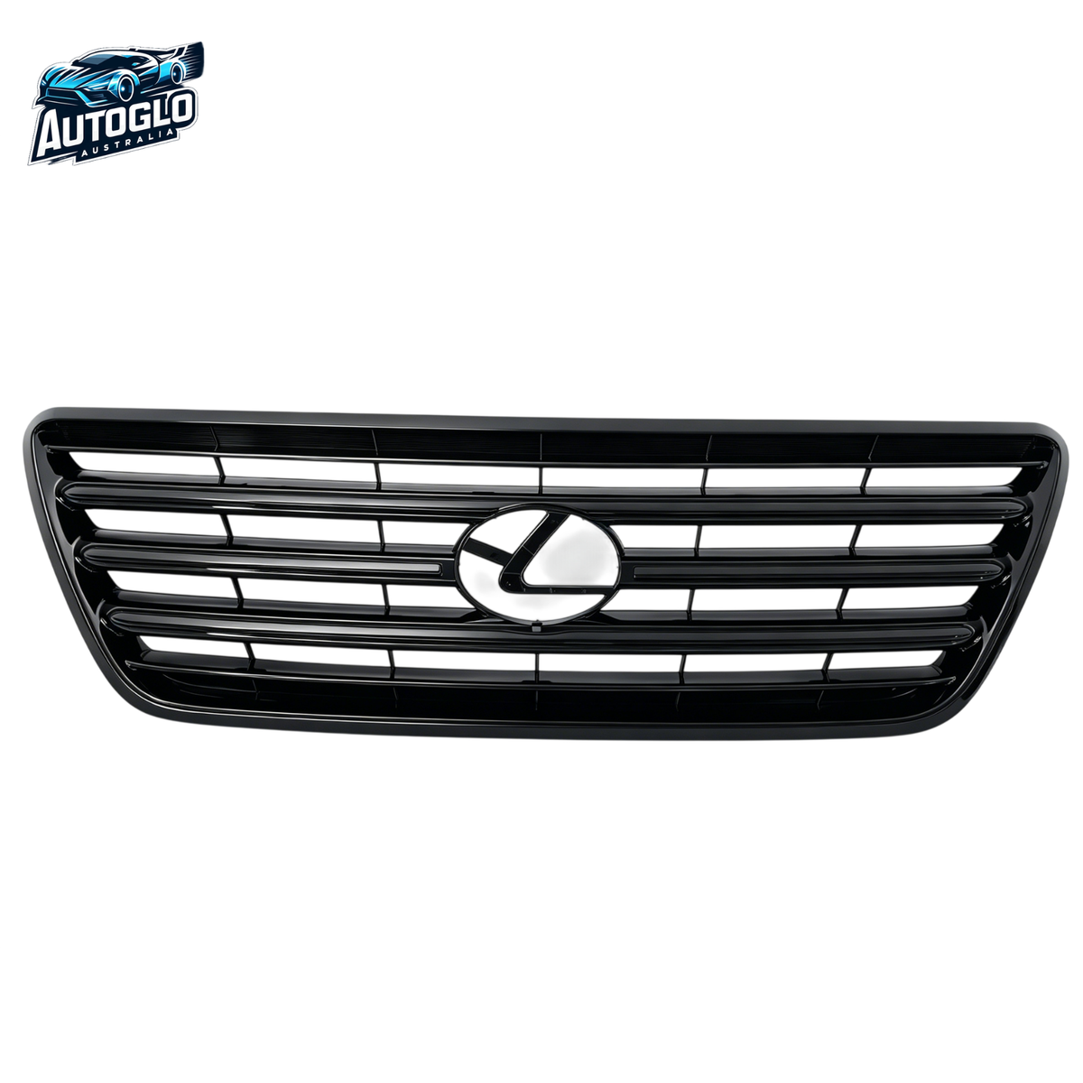 Autoglo Australia Lexus GX470 2003–2009 Glossy Black Front Bumper Grille