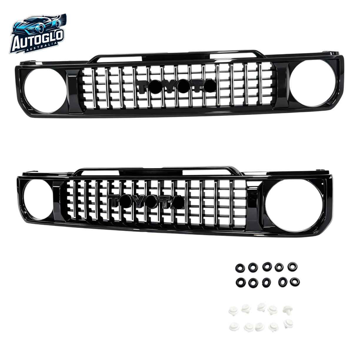 Autoglo Australia Toyota Land Cruiser LC76/LC79 2024–2027 GT LED Grille