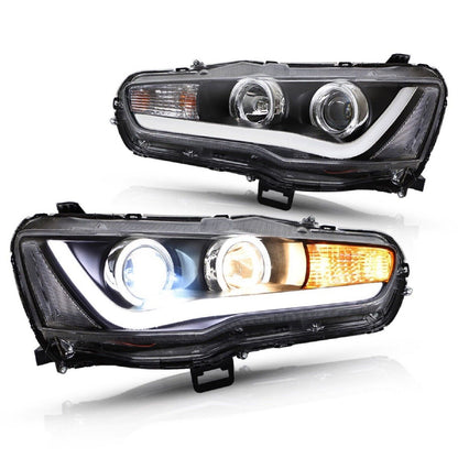 VLAND LED Headlights for Mitsubishi Lancer CF CJ EVO X Sedan (2007-2018)