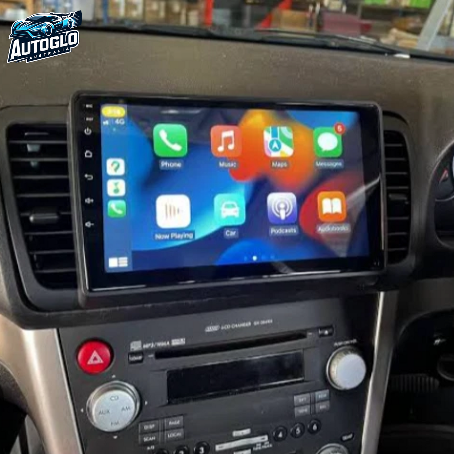 Autoglo Australia 9" (2G+32G) GPS BT WiFi CARPLAY Stereo For SUBARU LEGACY OUTBACK (2000-09)