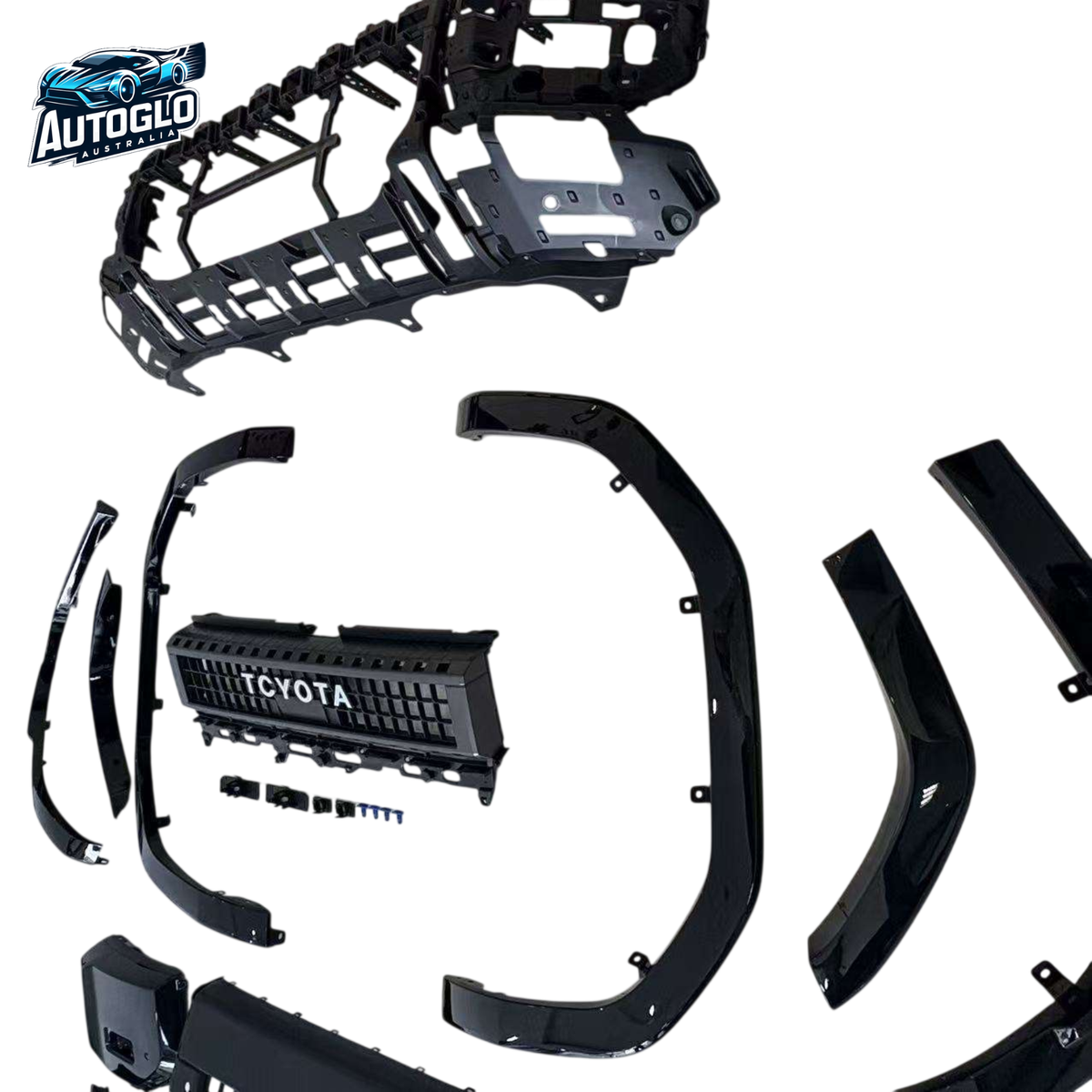 Autoglo Australia Toyota Prado LC250 2025 Low-to-High Upgrade Body Kit