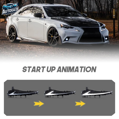 Autoglo Australia LED Headlight For Lexus IS250 300h 350f 2013-2016
