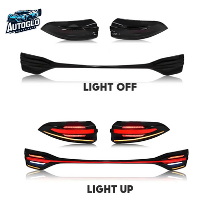 Autoglo Australia Taillights For Toyota US Corolla 2020-2024 DRL Start UP Animation