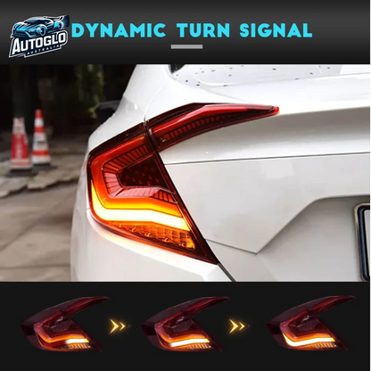 Autoglo Australia LED Taillights For Honda Civic Sedan 2016-2021