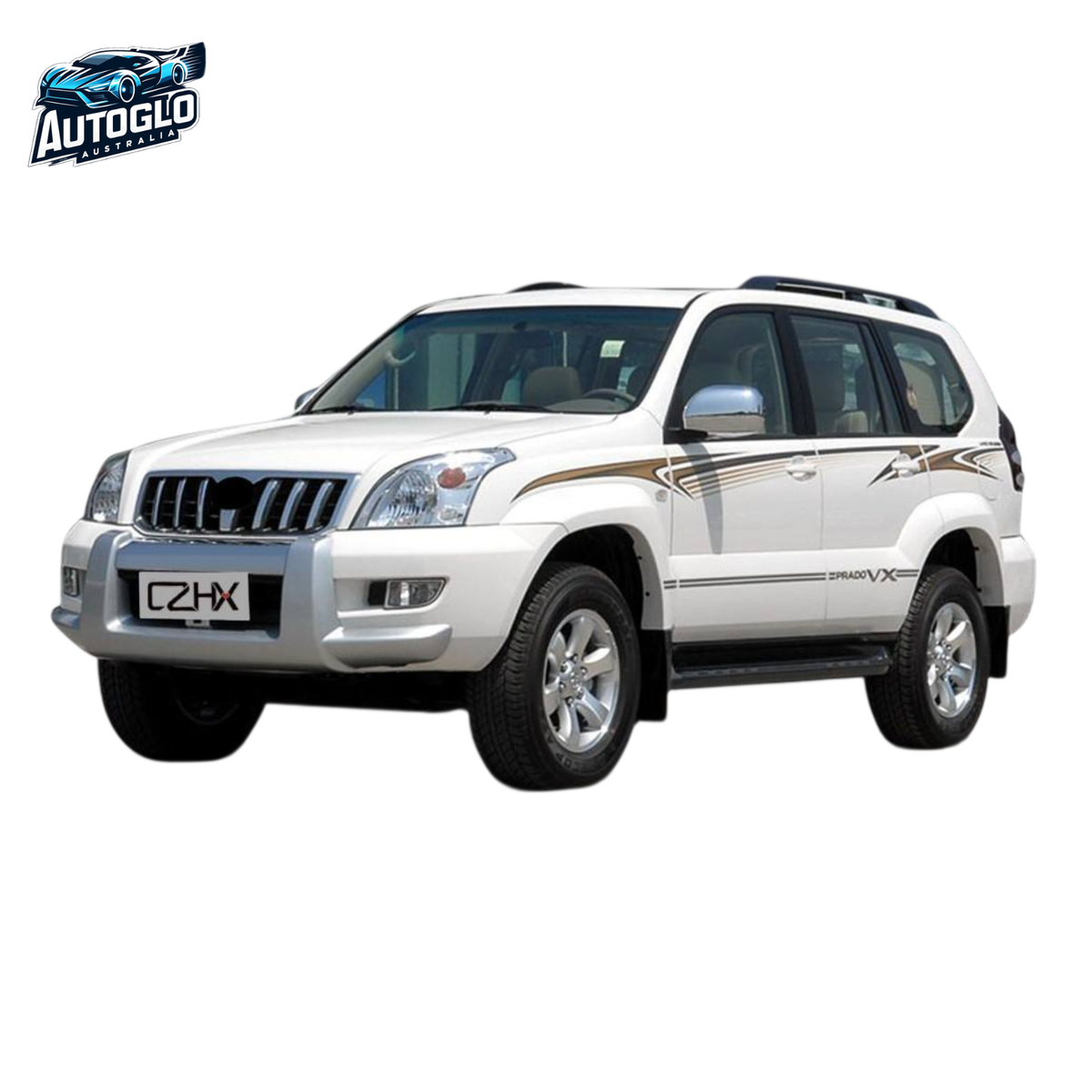 Autoglo Australia Toyota Prado FJ120 2003–2009 Front Bumper Guard