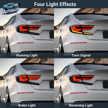 Autoglo Australia 10th Gen Honda Accord RGB Tail Lights (2018–2022)