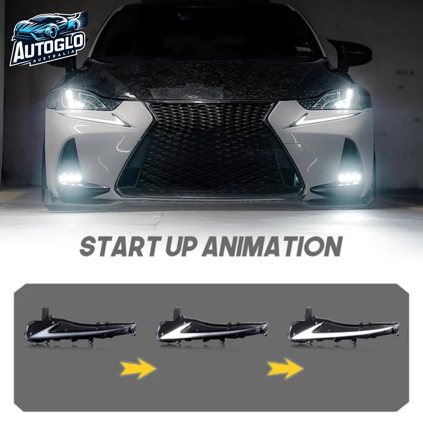Autoglo Australia For Lexus IS250 300h 350 f 2017-2020 Headlight