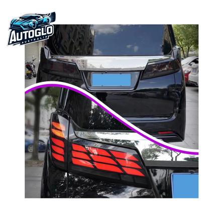 Autoglo Australia 2019-2023 For Toyota Toyota Vellfire/Alphard AH30 LED Tail Lights Animation