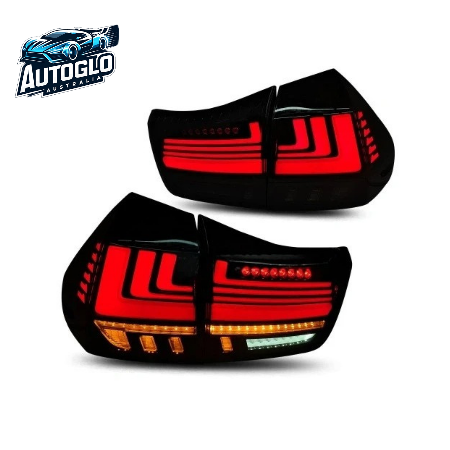 Autoglo Australia High quality Car Rear Back Lamps DRL RX330 RX350RX 400h 2003-2009 Start UP Animation LED Tail Lights For Lexus