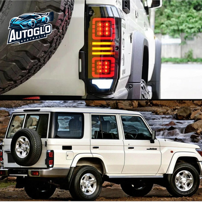 Autoglo Australia Full LED 1984-2021 Tail Lights For Toyota Land Cruiser