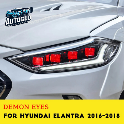 Autoglo Australia For Hyundai Elantra 2016-2018 Full LED Headlights