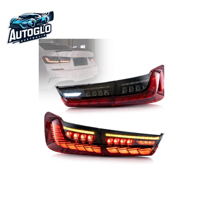 VLAND OLED Tail Lights For 2019 -2021 BMW 3 Series G20 G80 M3 GTS With Dragon Scales Start-up Animation
