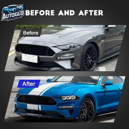Autoglo Australia LED Headlights for 2018 - 2022 Ford Mustang with start-up Animation