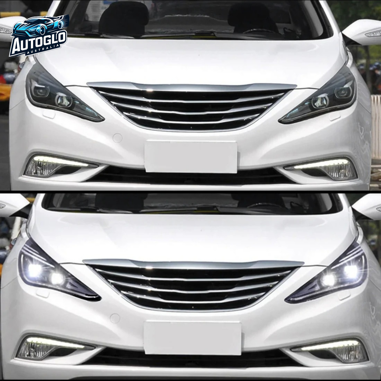 Autoglo Australia For Hyundai Sonata 8th 2011-2014 Head lights