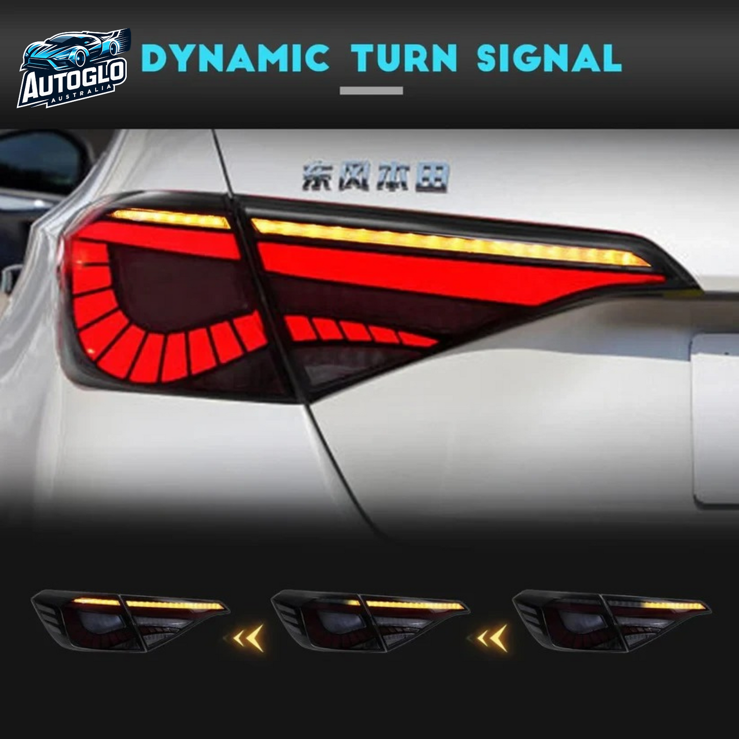 Autoglo Australia Honda Civic 2022/2023 Sedan Tail Lights