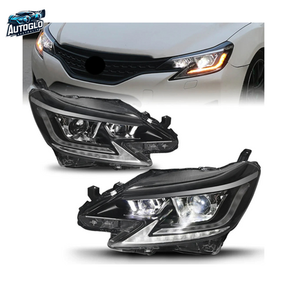 Autoglo Australia LED Headlights 14-19 For Toyota Mark X /Reiz