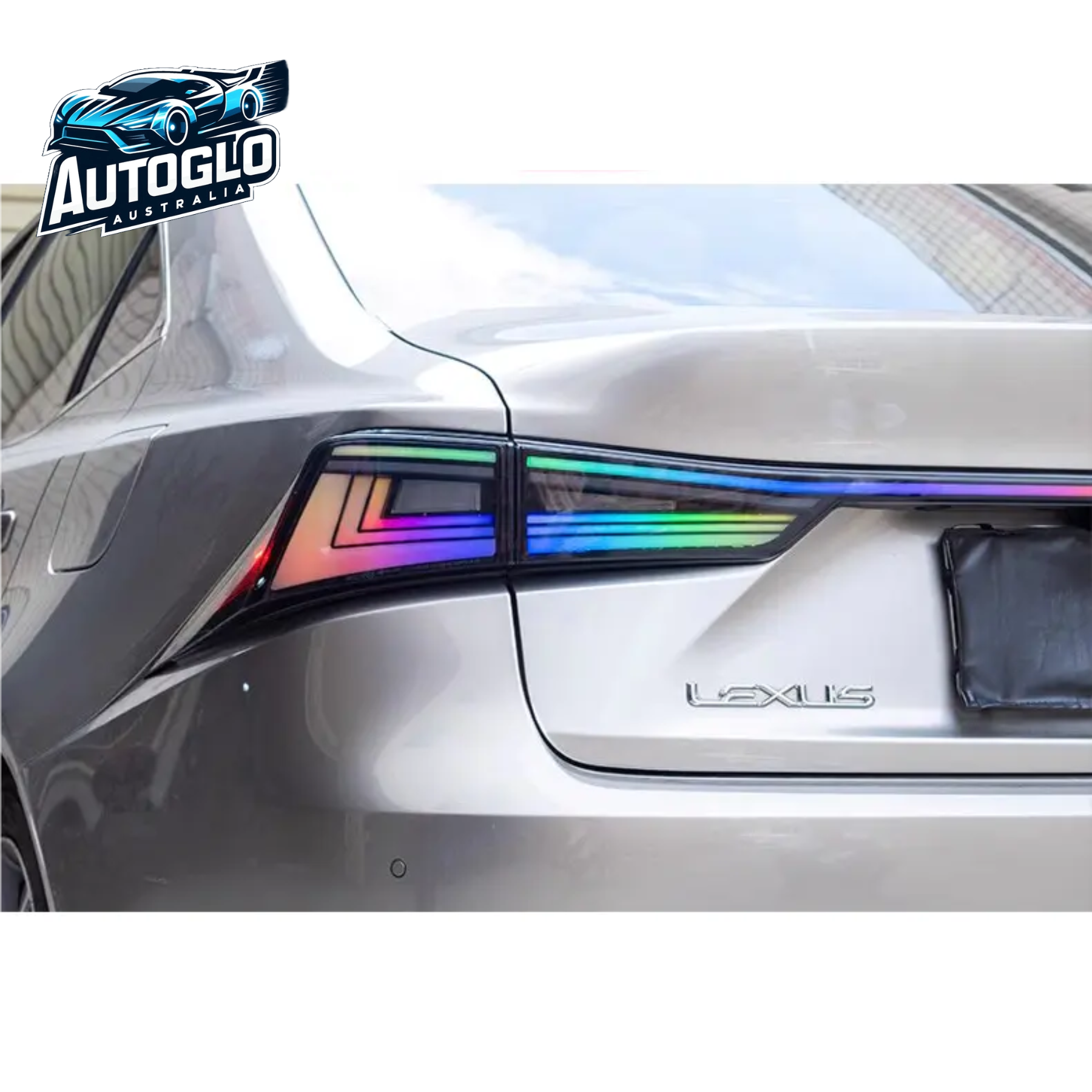 Lexus Backlight RGB LED Taillights for Lexus IS250 300h 350 F (2014-2020) - Full LED A ...