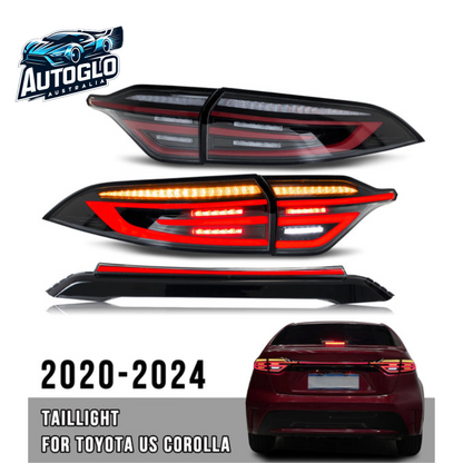 Autoglo Australia For LED Taillights For Toyota Corolla US 2020-2024 Start UP Animation