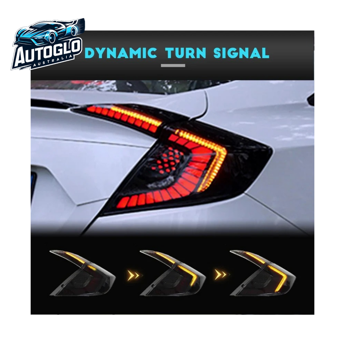 Autoglo Australia Honda Civic 2016-2021 Taillights