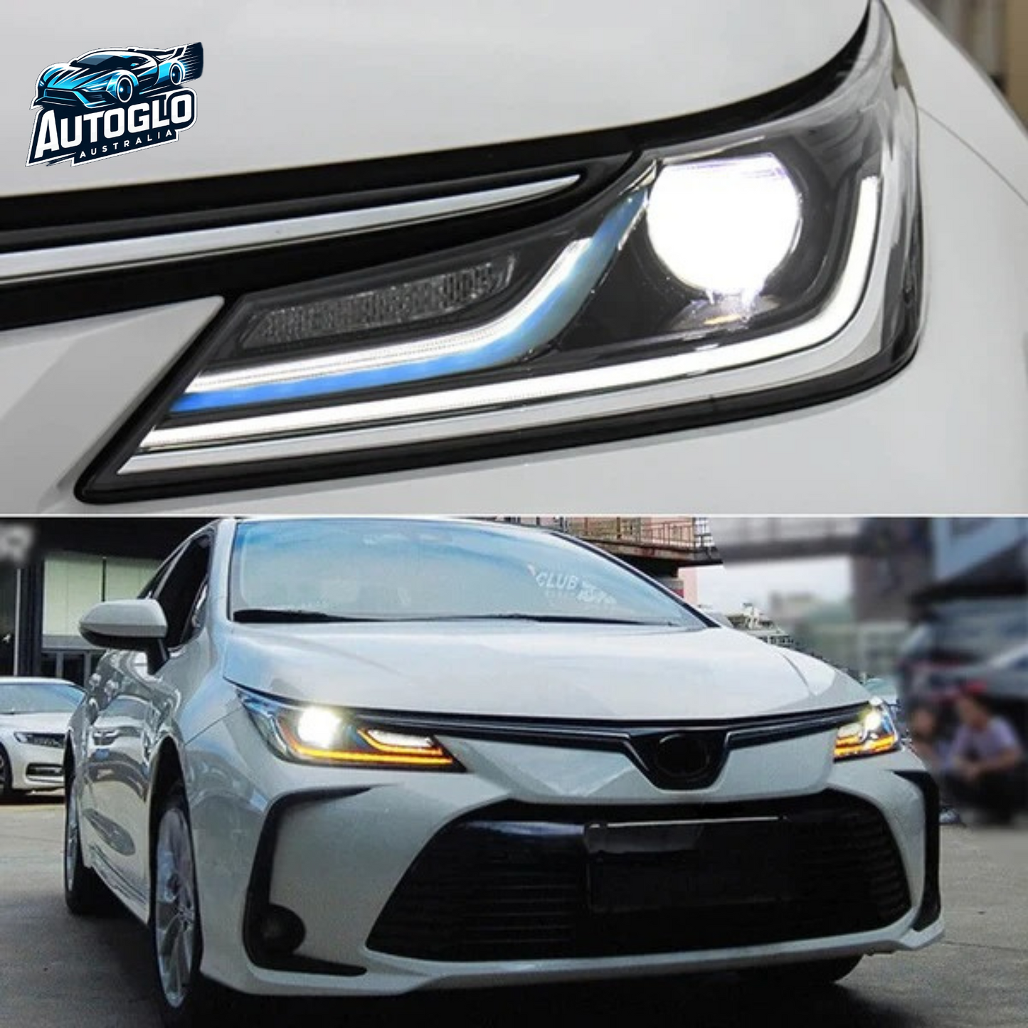 Autoglo Australia For Toyota Corolla 2019-2022 middel east version LED Headlights