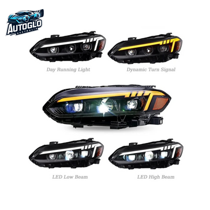 Autoglo Australia LED Headlights for  2022-2023 11th Gen Honda Civic with Start UP