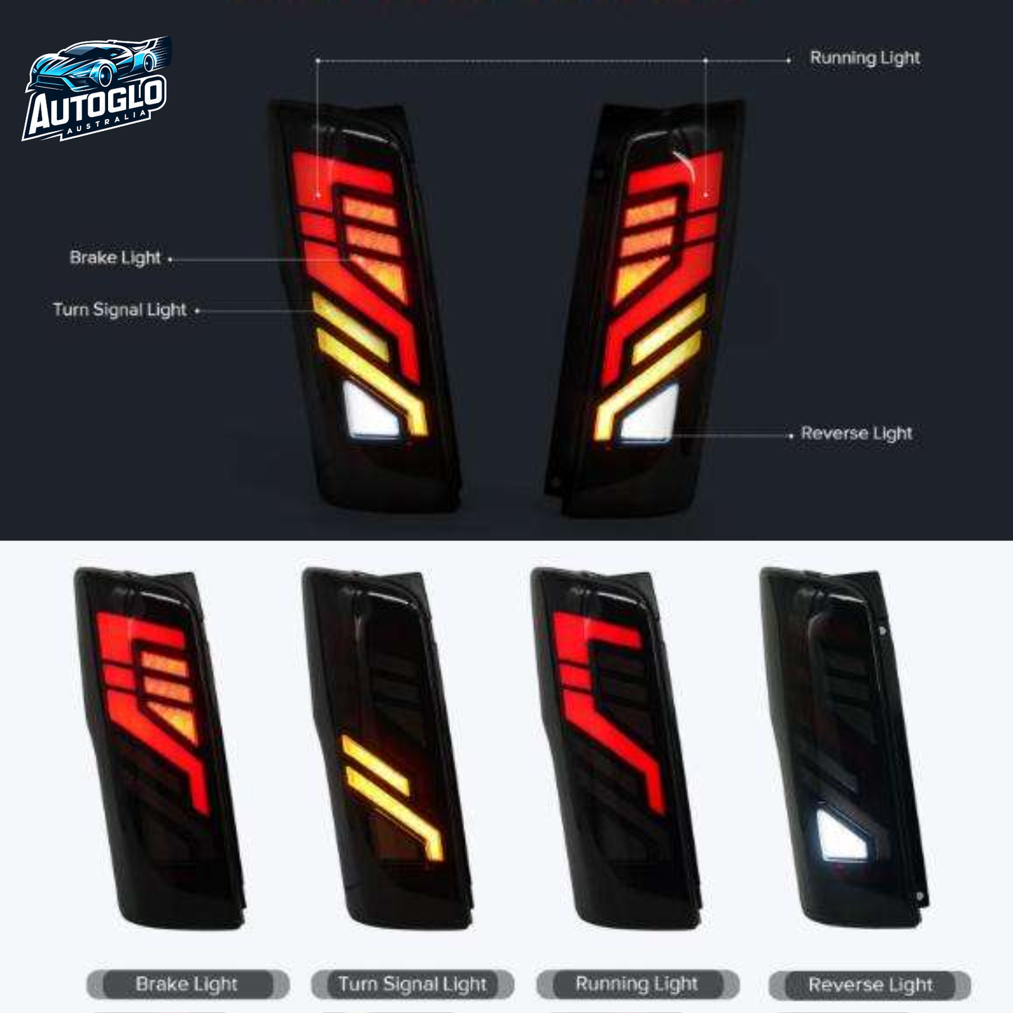 Autoglo Australia Nissan NV350 Tail Lights 2012–2026
