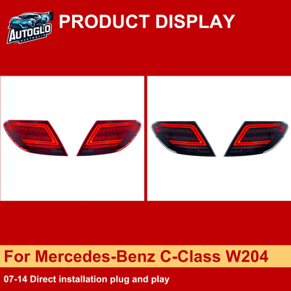 Autoglo Australia Mercedes-Benz C-Class W204 2007–2014 LED Tail Lights
