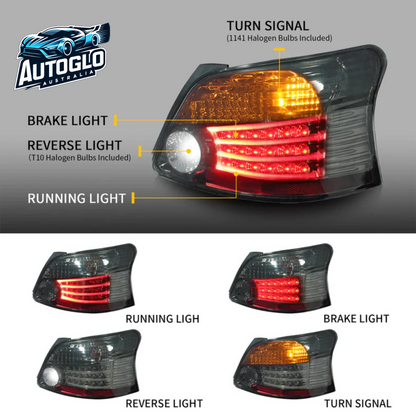 VLAND LED Taillights For 2006-2012 Toyota Yaris Sedan