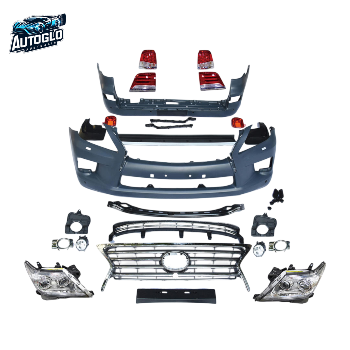 Autoglo Australia Lexus 2009–2012 to 2013 Front & Rear Body Kit