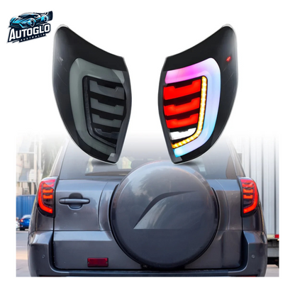 Autoglo Australia RGB LED Tail Lights for Toyota Rav4 3th GEN 2006-2012 DRL Start UP Animation