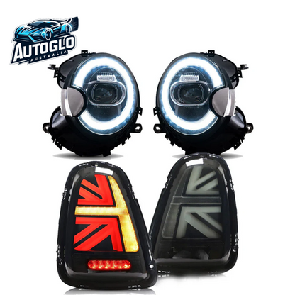 VLAND LED Headlights+Taillights For 2007-2013 Bmw Mini Cooper(Hatch) R56 R57 R58 R59