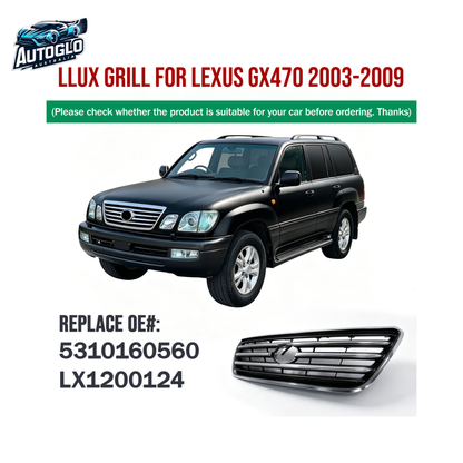 Autoglo Australia Lexus LX470 J100 2003–2009 Side Window Visors Grille