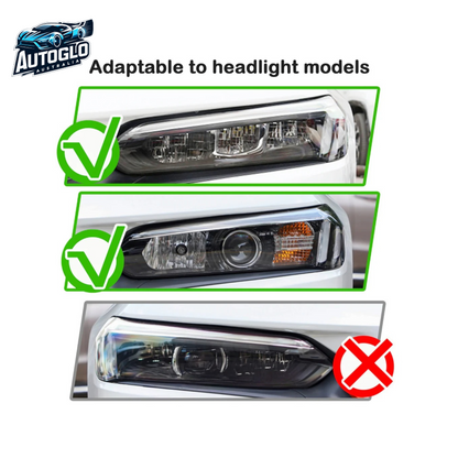 Autoglo Australia LED Headlights for 2022-2023 11th Gen Honda Civic with Start UP V2