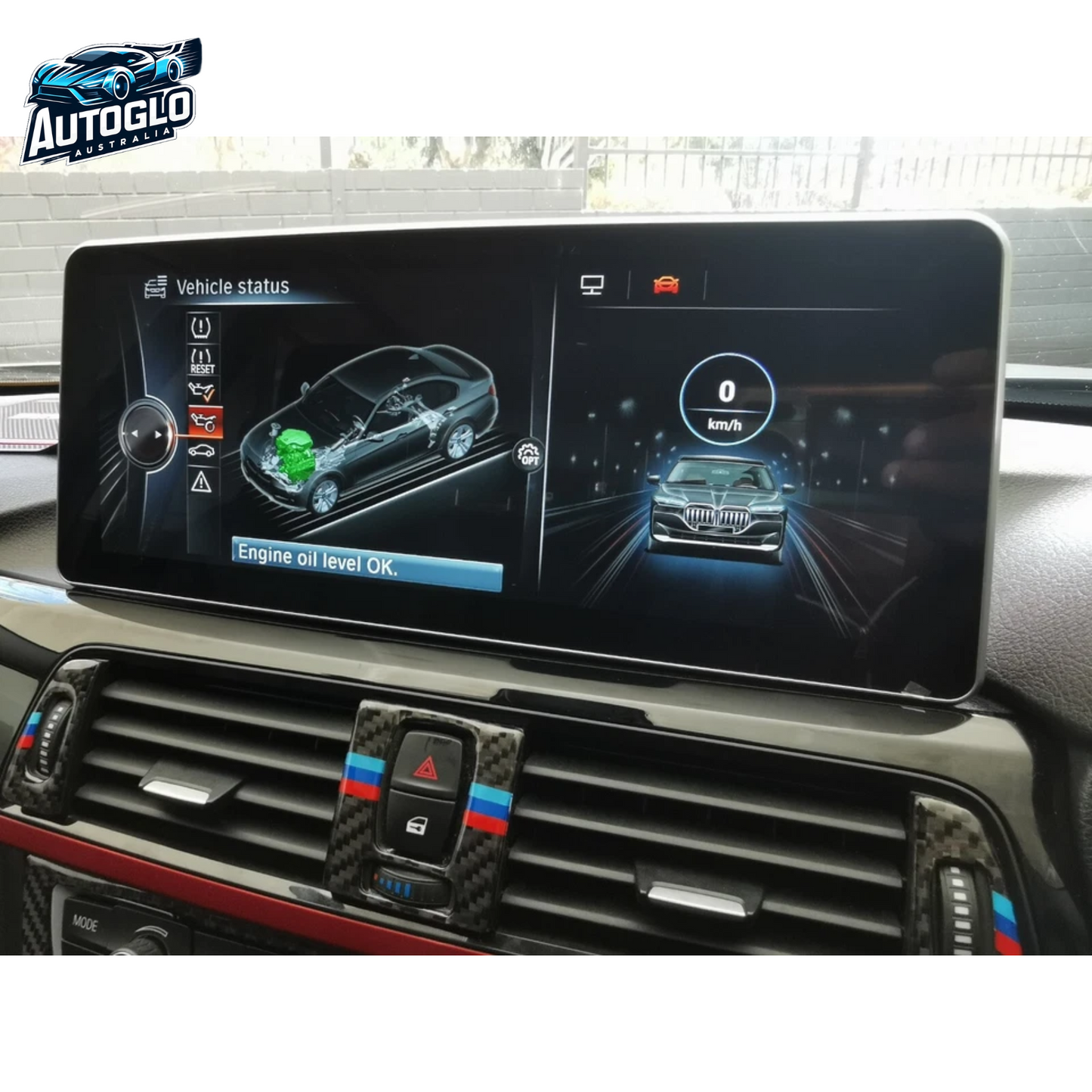 Autoglo Australia BMW 3/4 Series F-Models 12.3" XL FHD Carplay Android BT GPS 4G Auto Stereo (NBT)