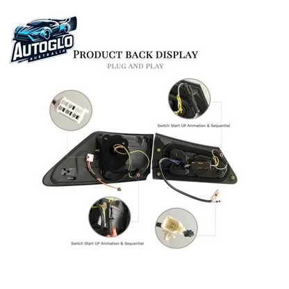 Autoglo Australia RGB LED Tail Lights for Lexus IS250 IS350 ISF 2006–2013
