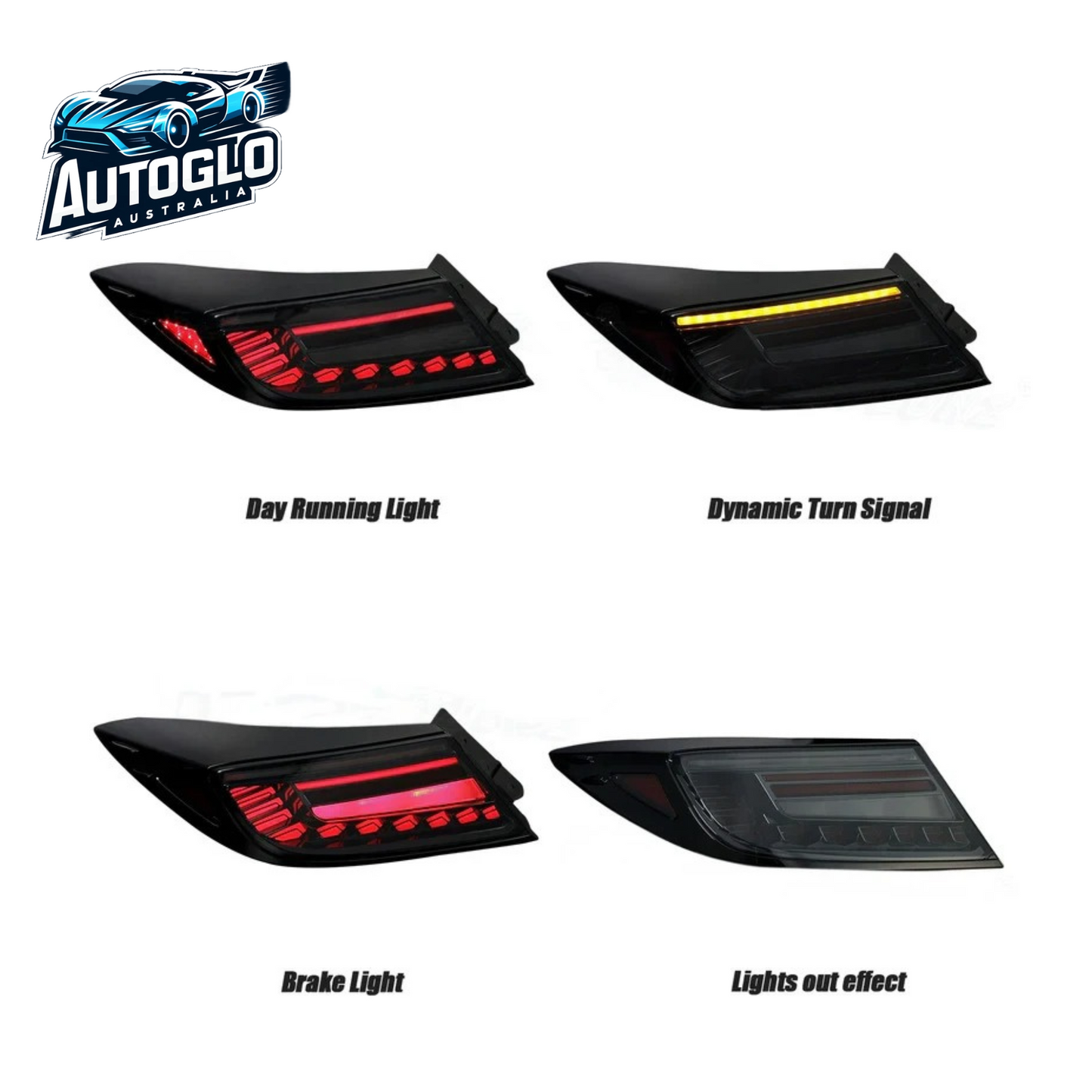 Autoglo Australia LED Tail Lights For Subaru BRZ/Toyota GR86 2022 2023