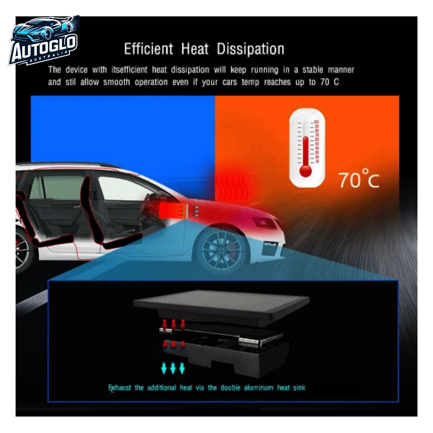 Autoglo Australia 9" CarPlay Android 13 GPS BT WiFi For TOYOTA COROLLA 2GB+32GB (2006-13)
