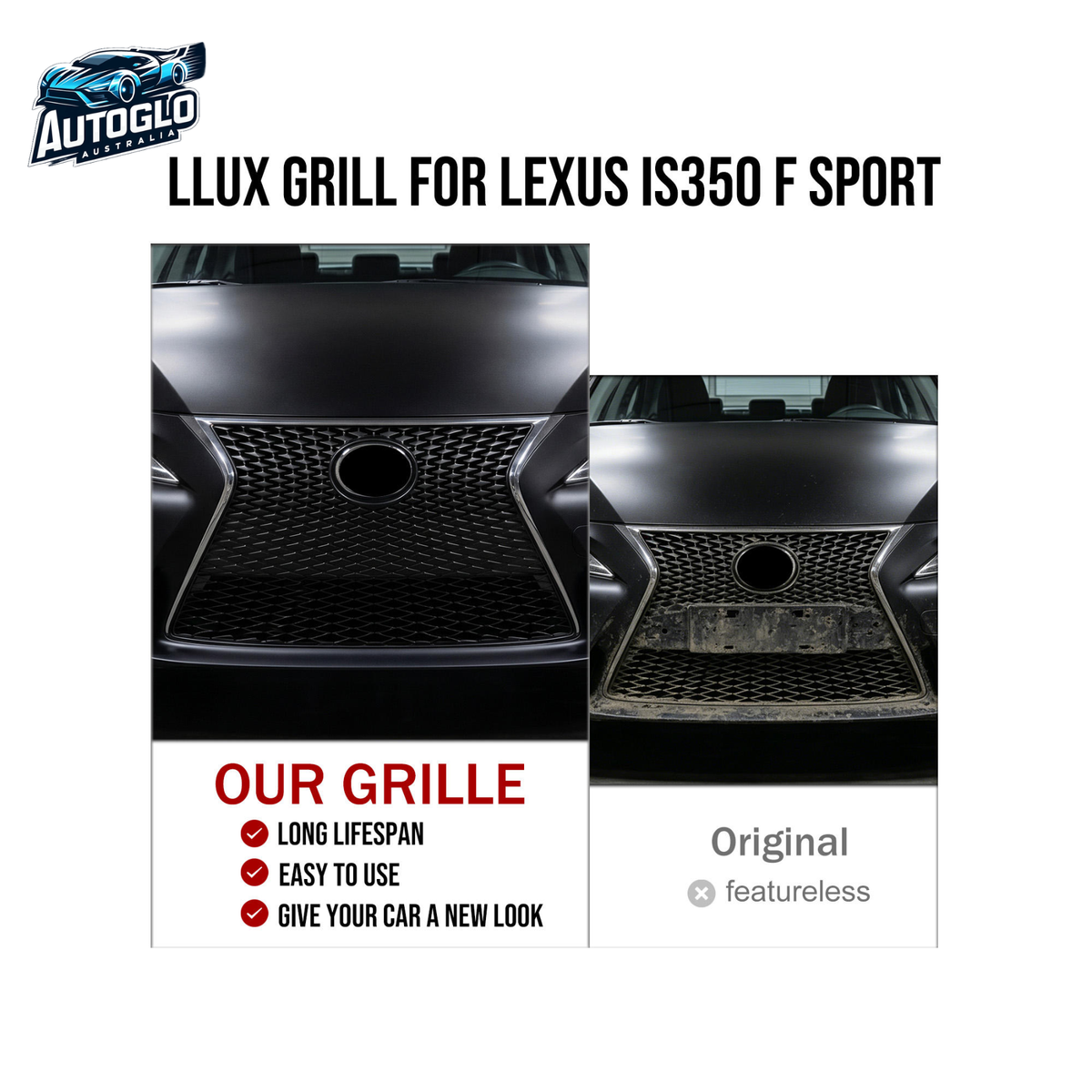 Autoglo Australia Lexus IS250/IS300h/IS350 2013–2016 F Sport Body Kit